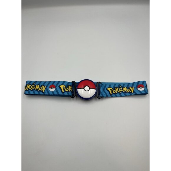 Pokemon Clip N Go Belt (Blue) 2018 TOMY Toys Adjustable Strap NICE BELT SEE ALL - Picture 6 of 16